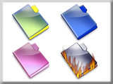 Real Aqua Folders